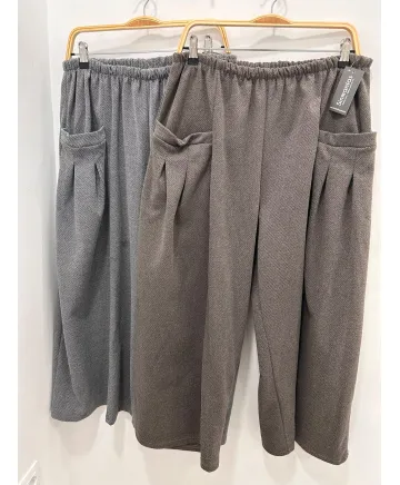 Pantalón ancho Claudia - Pantalones Tallas Grandes