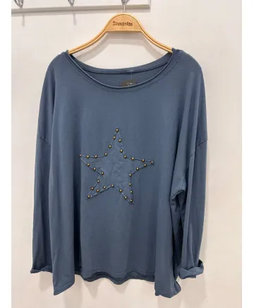 Camiseta big Star - Ropa tallas grandes mujer moderna