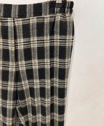 Pantalón cuadros Nervio - Ropa tallas grandes mujer moderna
