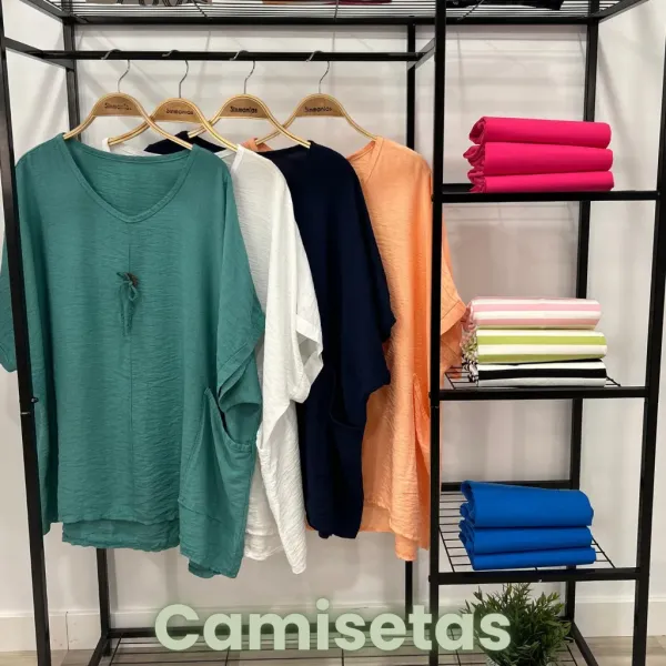 Camisetas Talla Grande para Mujer, Moda talla Grande Mujer