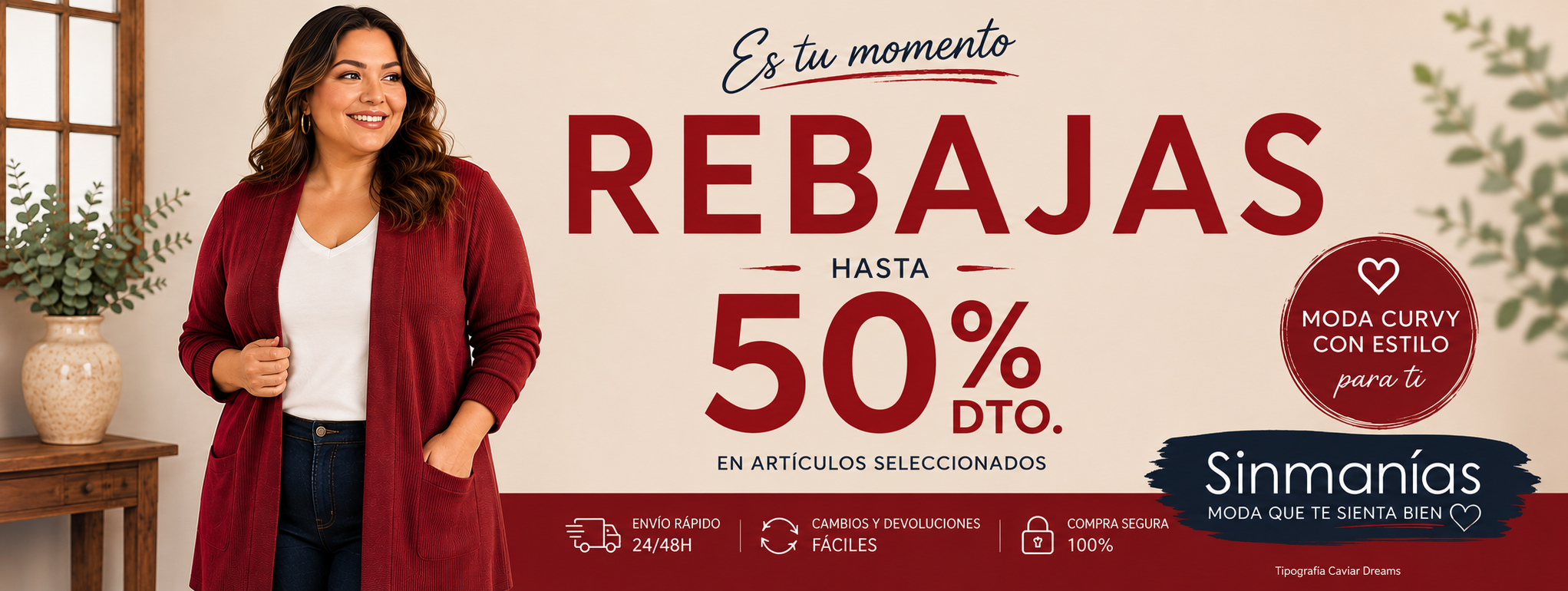 Rebajas tallas grandes